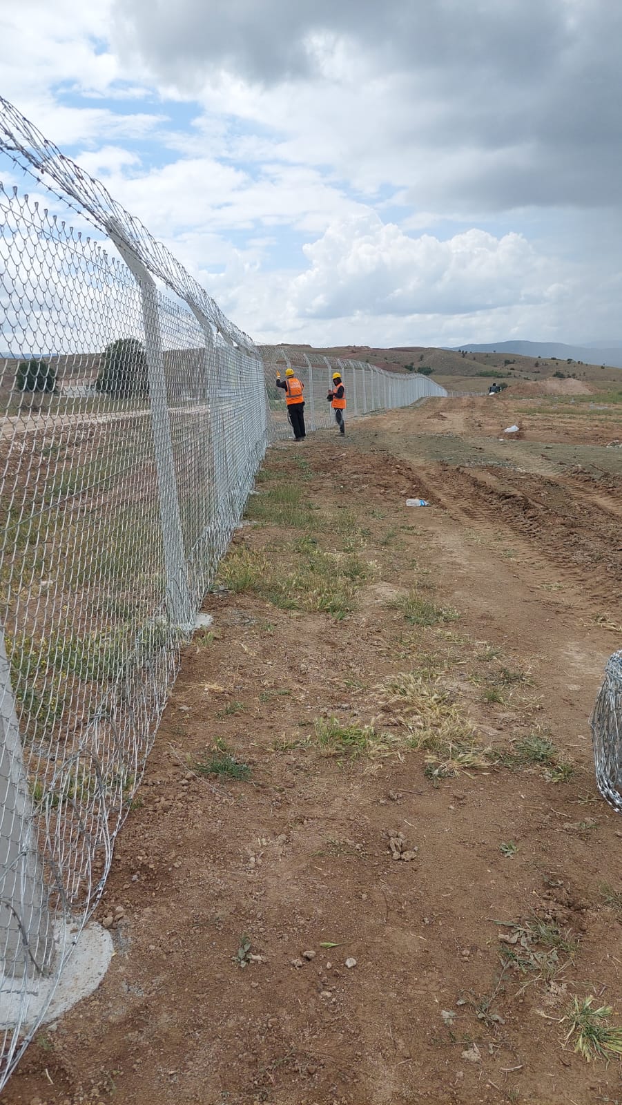 200cm Düz Beton Çit Direkleri